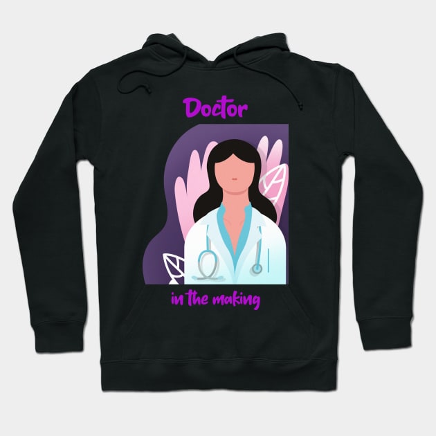 Doctor in the making V-2 Hoodie by Aversome